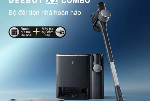 robot hÚt bỤi lau nhÀ & mÁy hÚt bỤi cẦm tay ecovacs deebot x2 combo – bẢn quỐc tẾ