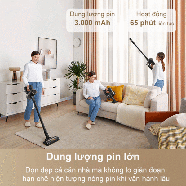 Máy Hút Bụi Cầm Tay Dreame R10 Pro – Hàng Quốc Tế – BH 12 Tháng