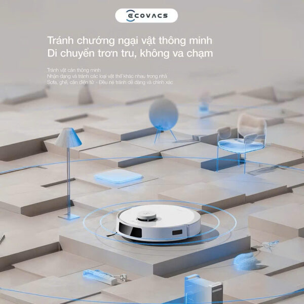 Robot Hút Bụi Lau Nhà Ecovacs Deebot T30e Pro Omni – Bản Quốc Tế – Bảo Hành Chính Hãng 12 Tháng