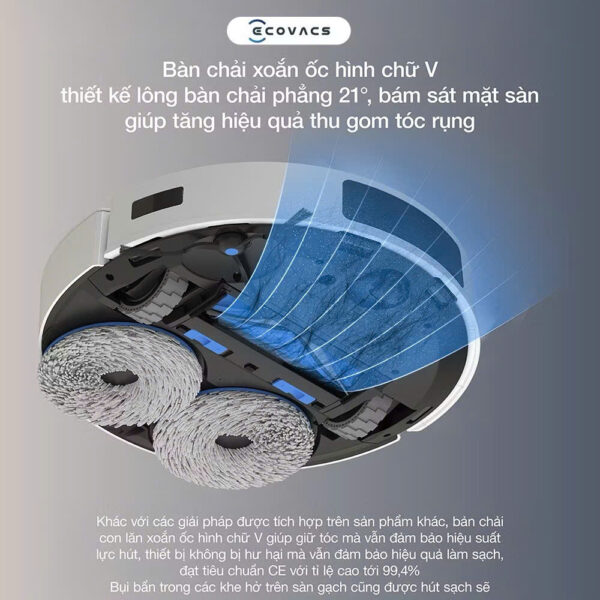 Robot Hút Bụi Lau Nhà Ecovacs Deebot T30e Pro Omni – Bản Quốc Tế – Bảo Hành Chính Hãng 12 Tháng