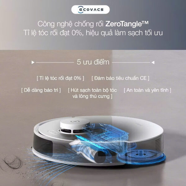 Robot Hút Bụi Lau Nhà Ecovacs Deebot T30e Pro Omni – Bản Quốc Tế – Bảo Hành Chính Hãng 12 Tháng