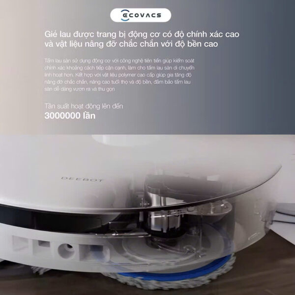 Robot Hút Bụi Lau Nhà Ecovacs Deebot T30e Pro Omni – Bản Quốc Tế – Bảo Hành Chính Hãng 12 Tháng