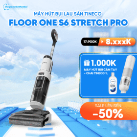 Máy lau nhà khô ướt cầm tay Tineco Floor One Stretch S6 Pro 2025 – Bảo hành chính hãng 24 tháng