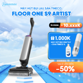 Máy hút bụi lau nhà Tineco Floor One S9 Artist – Hàng Chính Hãng – Bảo hành chính hãng 24 Tháng