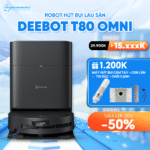 Robot hút bụi lau nhà Ecovacs T80 Omni – Bản Quốc Tế – Bảo hành 24 tháng