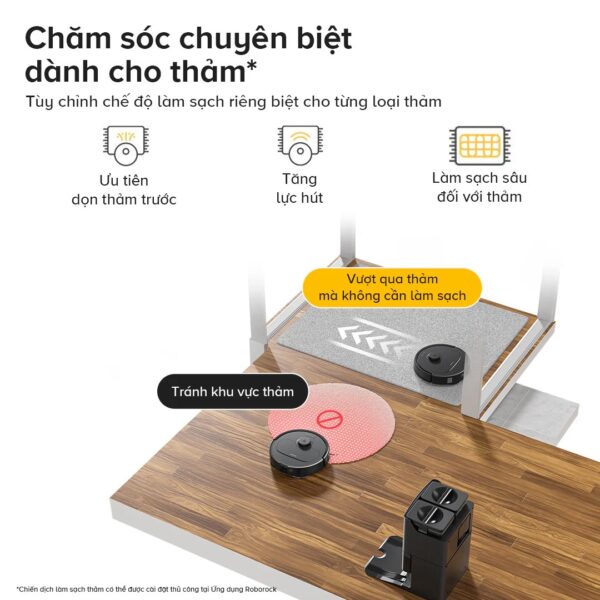 Robot hút bụi Roborock QR798 – Bảo hành chính hãng 24 Tháng