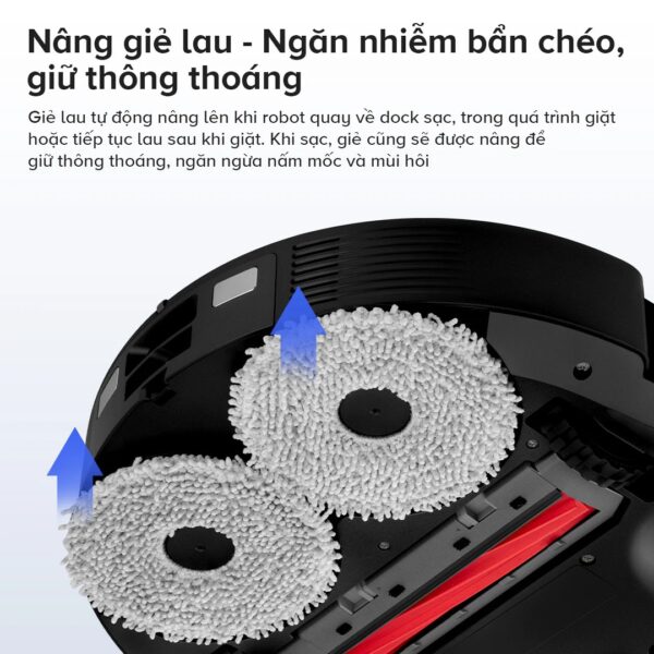 Robot hút bụi Roborock QR798 – Bảo hành chính hãng 24 Tháng