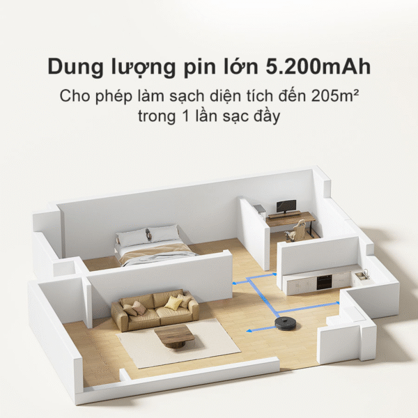 Robot hút bụi Dreame D9 Max Gen 2 – Bản Quốc Tế – Bảo Hành 24 Tháng