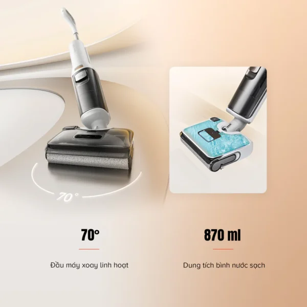 Máy hút bụi lau sàn Roborock F25 RT – Hàng Chính Hãng – Bảo hành  24 Tháng