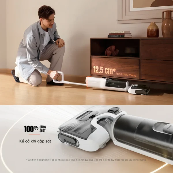 Máy hút bụi lau sàn Roborock F25 RT – Hàng Chính Hãng – Bảo hành  24 Tháng