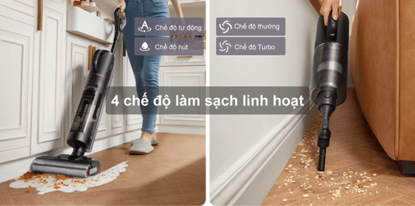Máy hút bụi lau nhà Dreame H12 Dual – Bản Quốc Tế – Bảo Hành 24 Tháng