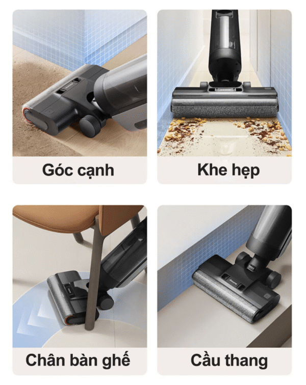 Máy hút bụi lau nhà Dreame H12 Pro – Bản Quốc Tế – Bảo Hành 24 Tháng