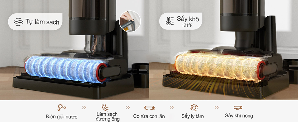 Máy hút bụi lau nhà Dreame H12 Pro – Bản Quốc Tế – Bảo Hành 24 Tháng 34 H12 Pro 5