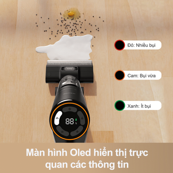 Máy hút bụi lau nhà Dreame H12 Pro – Bản Quốc Tế – Bảo Hành 24 Tháng