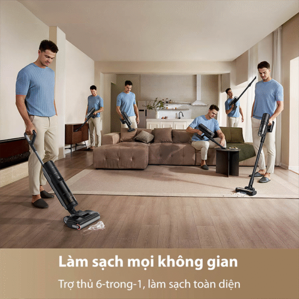 Máy hút bụi lau nhà Dreame H13 Dual FlexReach – Bản Quốc Tế – Bảo Hành 24 Tháng