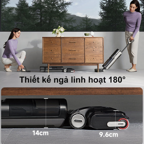 Máy hút bụi lau nhà Dreame H13 FlexReach – Bản Quốc Tế – Bảo Hành 24 Tháng