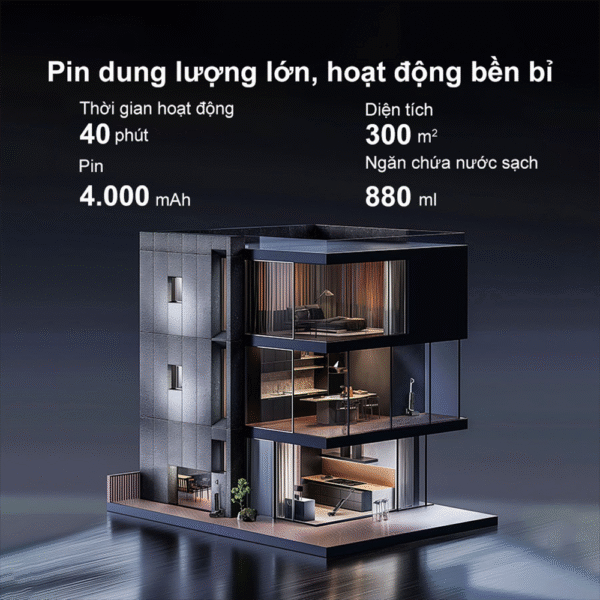 Máy hút bụi lau nhà Dreame H14 Station – Bản Quốc Tế – Bảo Hành 24 Tháng