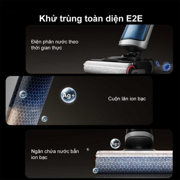 Máy hút bụi lau nhà Dreame H14 Station – Bản Quốc Tế – Bảo Hành 24 Tháng