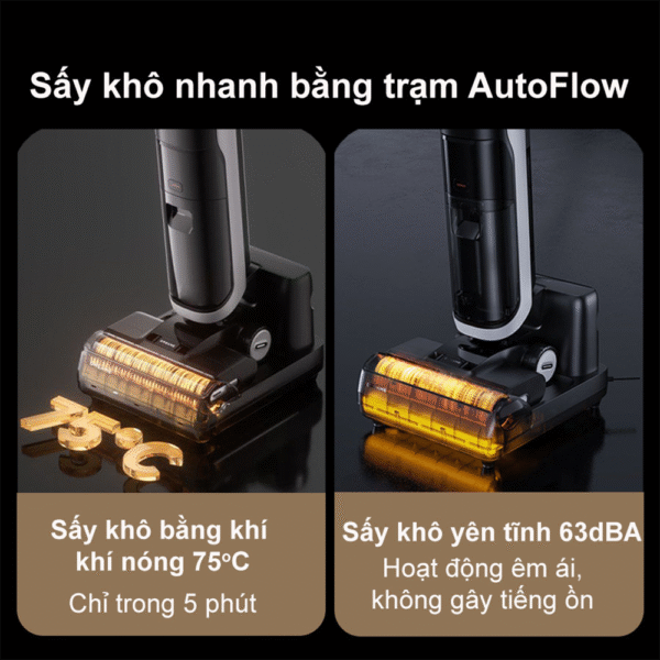 Máy hút bụi lau nhà Dreame H14 Station – Bản Quốc Tế – Bảo Hành 24 Tháng