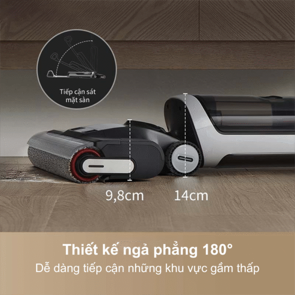 Máy hút bụi lau nhà Dreame H14 Ultra – Bản Quốc Tế – Bảo Hành 24 Tháng