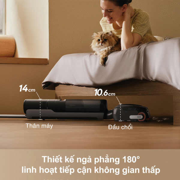 Máy hút bụi lau nhà Dreame H15 Pro FoamWash – Bản Quốc Tế – Bảo Hành 24 Tháng