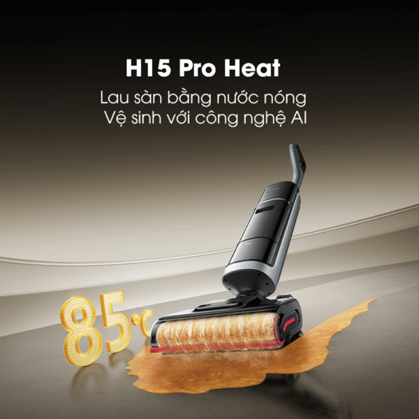 Máy hút bụi lau nhà Dreame H15 Pro Heat – Bản Quốc Tế – Bảo Hành 24 Tháng