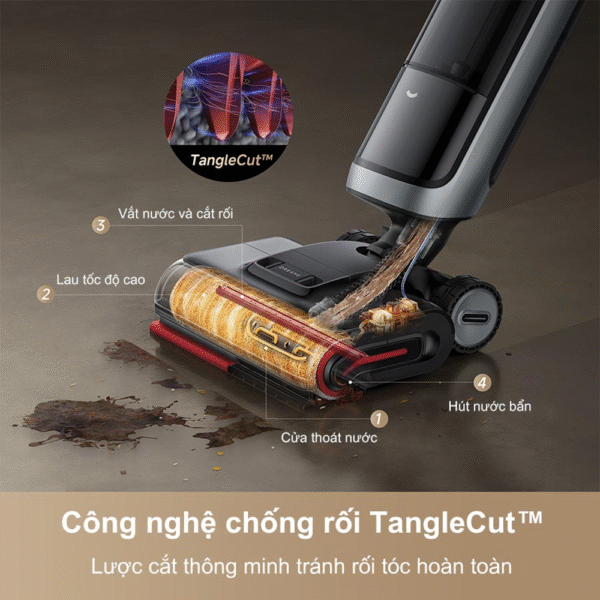 Máy hút bụi lau nhà Dreame H15 Pro Heat – Bản Quốc Tế – Bảo Hành 24 Tháng