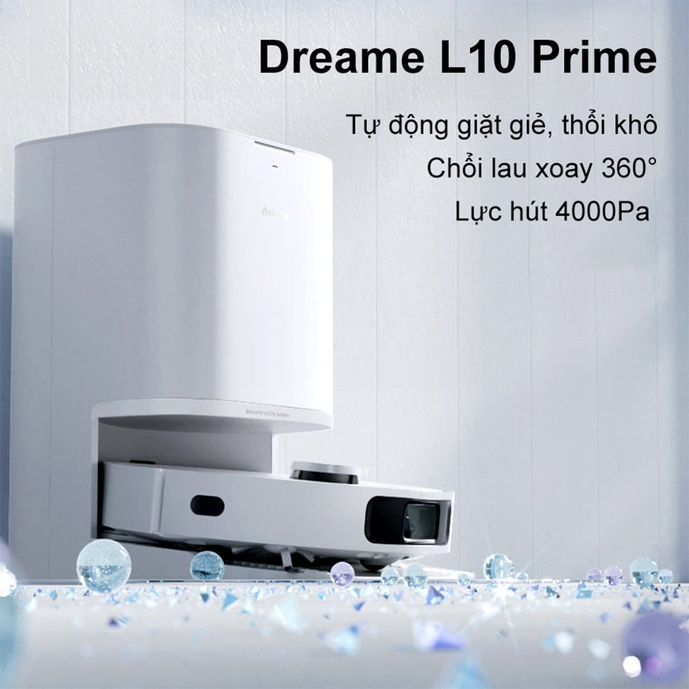 Robot hút bụi lau nhà Dreame L10 Prime – Bản Quốc Tế – Bảo Hành 24 Tháng 28 L10 Prime 0 1