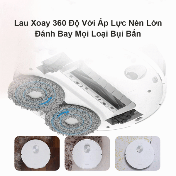 Robot hút bụi lau nhà Dreame L10 Prime – Bản Quốc Tế – Bảo Hành 24 Tháng