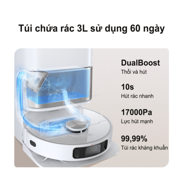Robot hút bụi lau nhà Dreame L10 Ultra – Bản Quốc Tế – Bảo Hành 24 Tháng