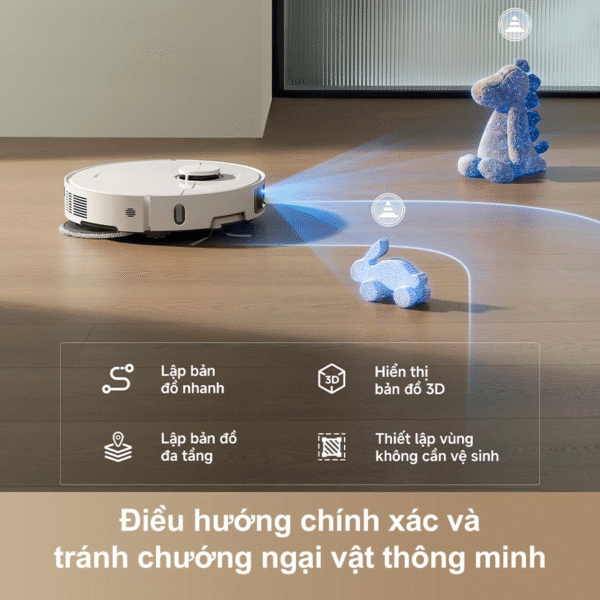 Robot hút bụi lau nhà Dreame L10s Ultra (Gen 3) – Bản Quốc Tế – Bảo Hành 24 Tháng