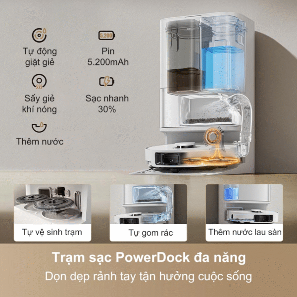 Robot hút bụi lau nhà Dreame L10s Ultra (Gen 3) – Bản Quốc Tế – Bảo Hành 24 Tháng