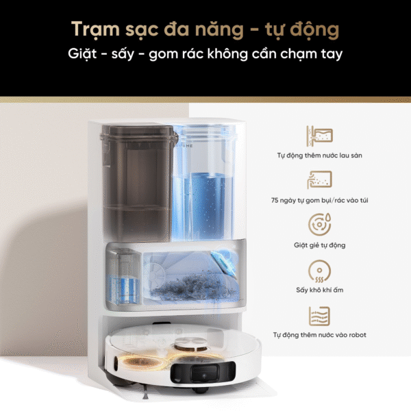 Robot hút bụi lau nhà Dreame L10s Ultra Gen 2 – Bản Quốc Tế – Bảo Hành 24 Tháng
