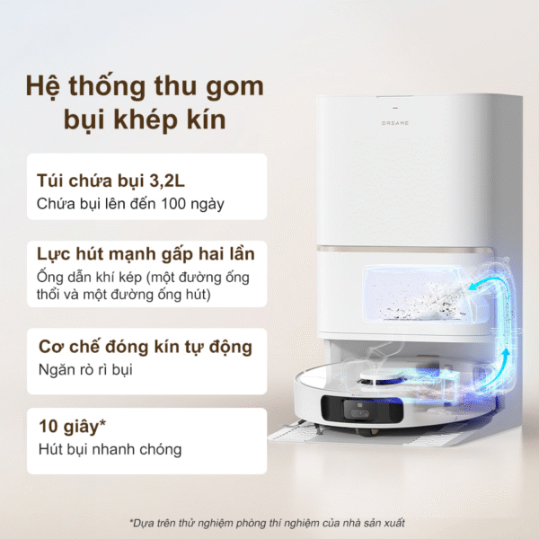 Robot hút bụi lau nhà Dreame L30s Ultra – Bản Quốc Tế – Bảo Hành 24 Tháng
