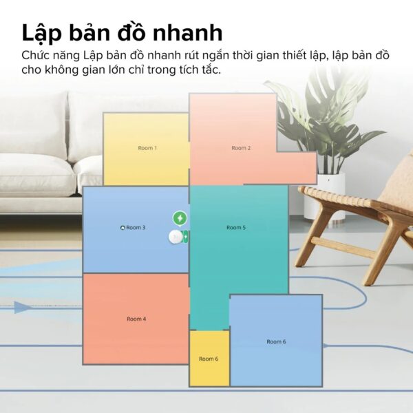 Robot hút bụi Roborock Q7TF – Bảo hành chính hãng 24 Tháng