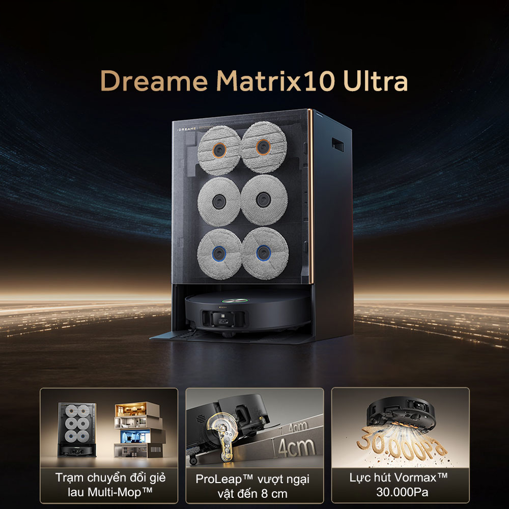 Robot hút bụi lau nhà Dreame Matrix10 Ultra – Bản Quốc Tế – Bảo Hành 24 Tháng 38 Matrix10 Ultra 1