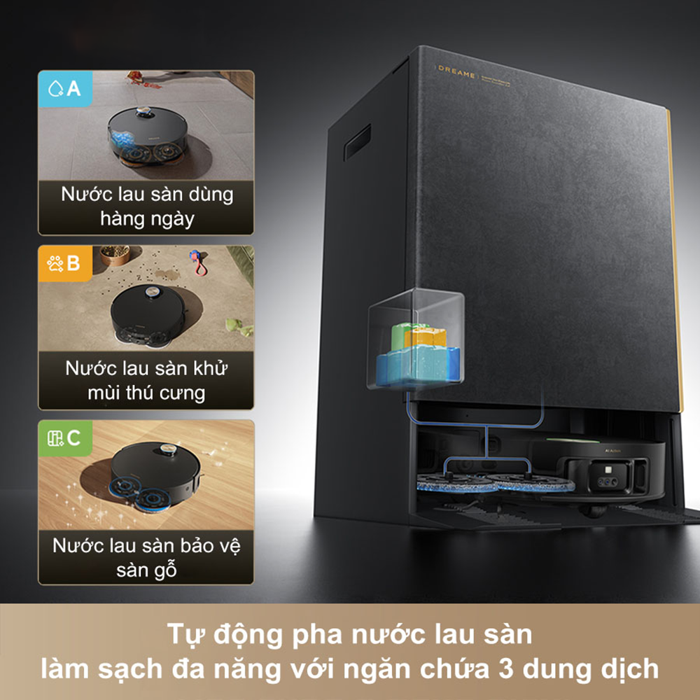 Robot hút bụi lau nhà Dreame Matrix10 Ultra – Bản Quốc Tế – Bảo Hành 24 Tháng 50 Matrix10 Ultra 13