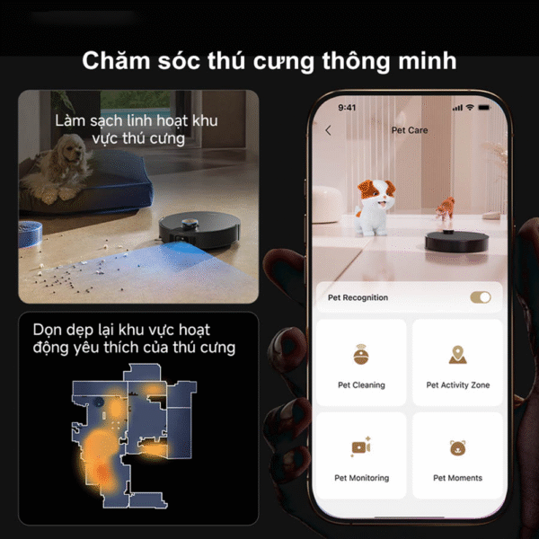 Robot hút bụi lau nhà Dreame Matrix10 Ultra – Bản Quốc Tế – Bảo Hành 24 Tháng