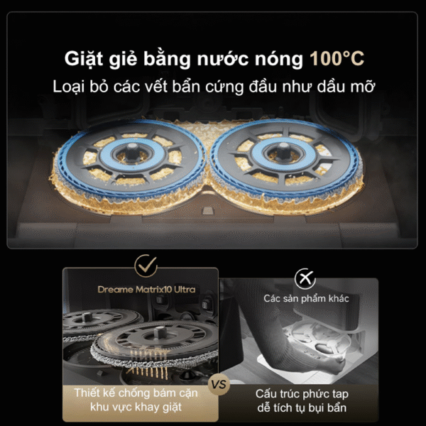 Robot hút bụi lau nhà Dreame Matrix10 Ultra – Bản Quốc Tế – Bảo Hành 24 Tháng