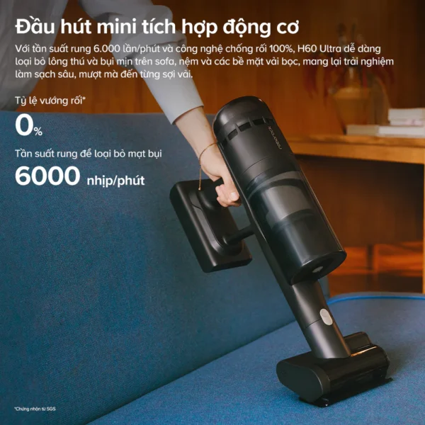 Máy hút bụi lau sàn Roborock H60 Ultra – Hàng Chính Hãng – Bảo hành  24 Tháng