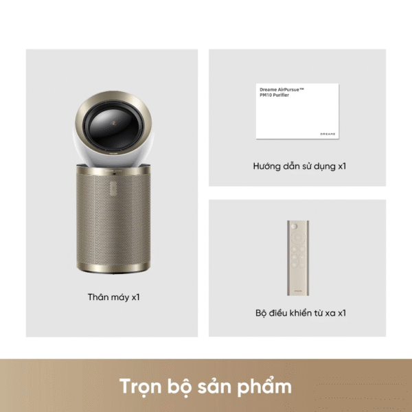 Máy Lọc Không Khí Dreame AirPursue™ PM10 – Hàng Quốc Tế – BH 24 Tháng