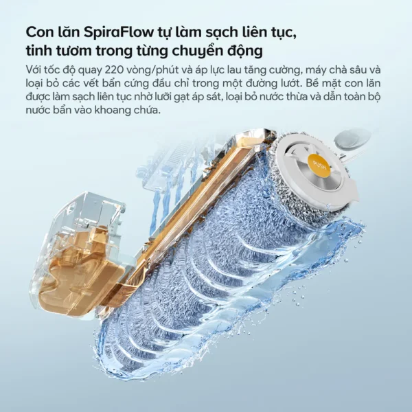 Robot hút bụi Roborock Qrevo Curv 2 Flow – Bảo hành chính hãng 24 Tháng