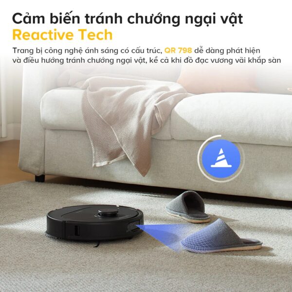 Robot hút bụi Roborock QR798 – Bảo hành chính hãng 24 Tháng