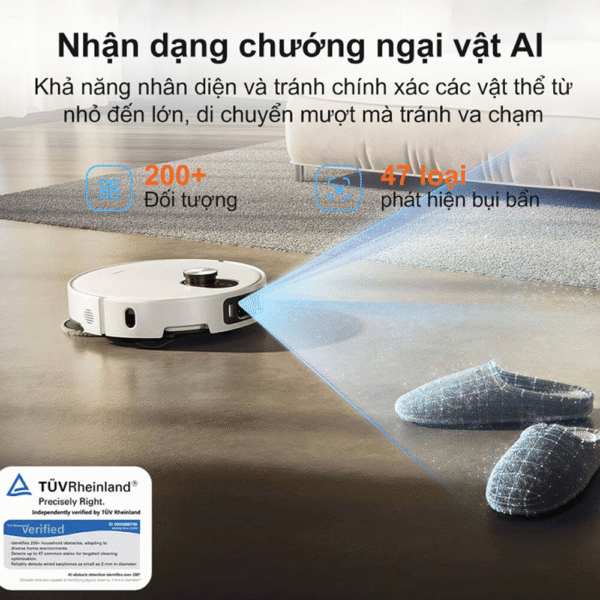 Robot hút bụi lau nhà Xiaomi Vacuum 5 Pro – Bản Quốc Tế – Bảo Hành 12 Tháng