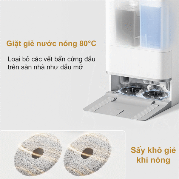 Robot hút bụi lau nhà Xiaomi Vacuum 5 – Bản Quốc Tế – Bảo Hành 12 Tháng