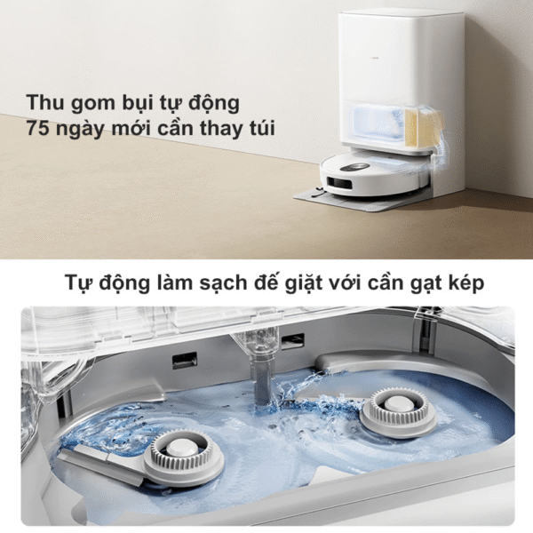 Robot hút bụi lau nhà Xiaomi Vacuum 5 – Bản Quốc Tế – Bảo Hành 12 Tháng