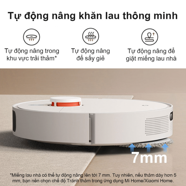 Robot hút bụi lau nhà Xiaomi Vacuum X20+ (X20 Plus) – Bản Quốc Tế – Bảo Hành 12 Tháng