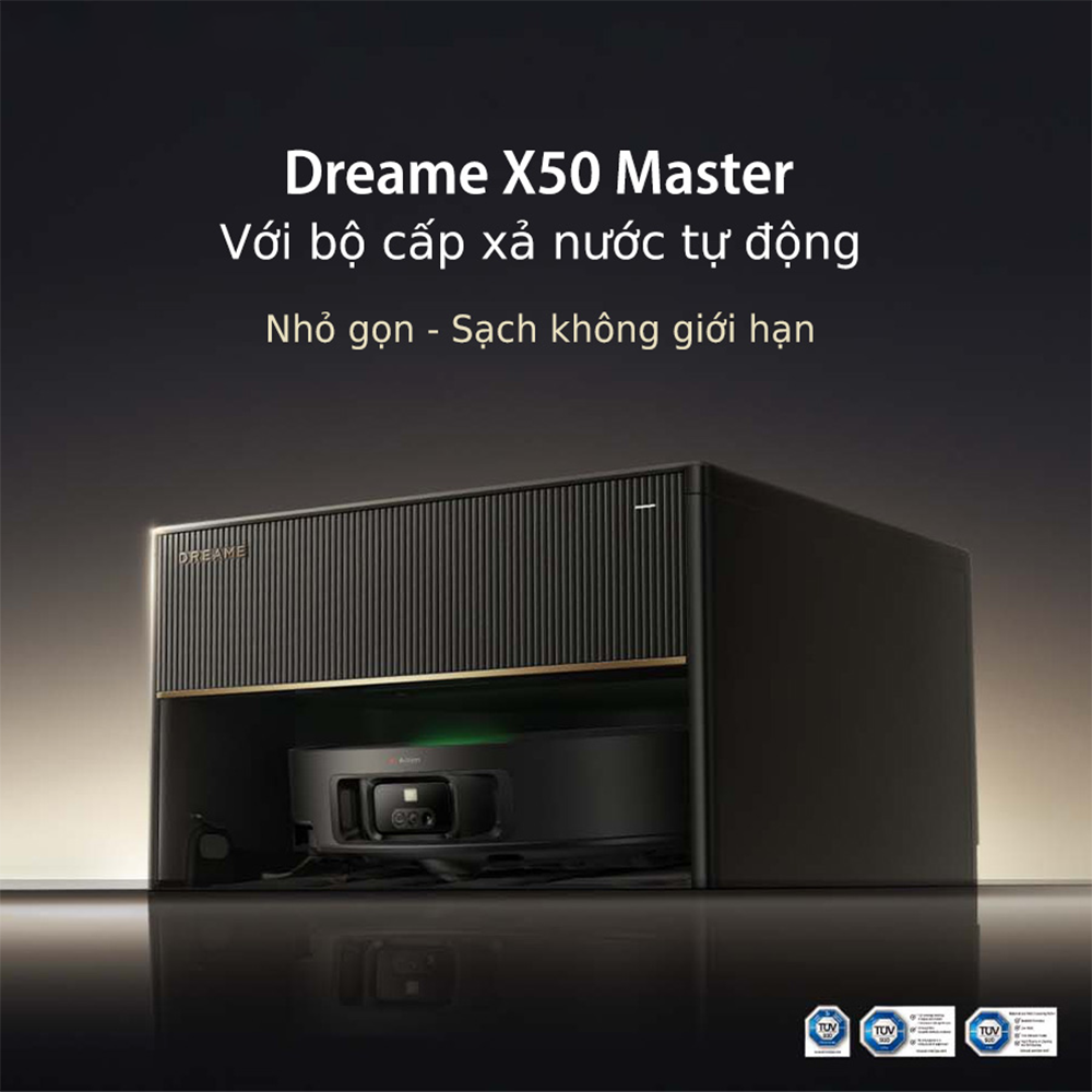 Robot hút bụi lau nhà Dreame X50 Master – Bản Quốc Tế – Bảo Hành 24 Tháng 29 X50 Master 2 1