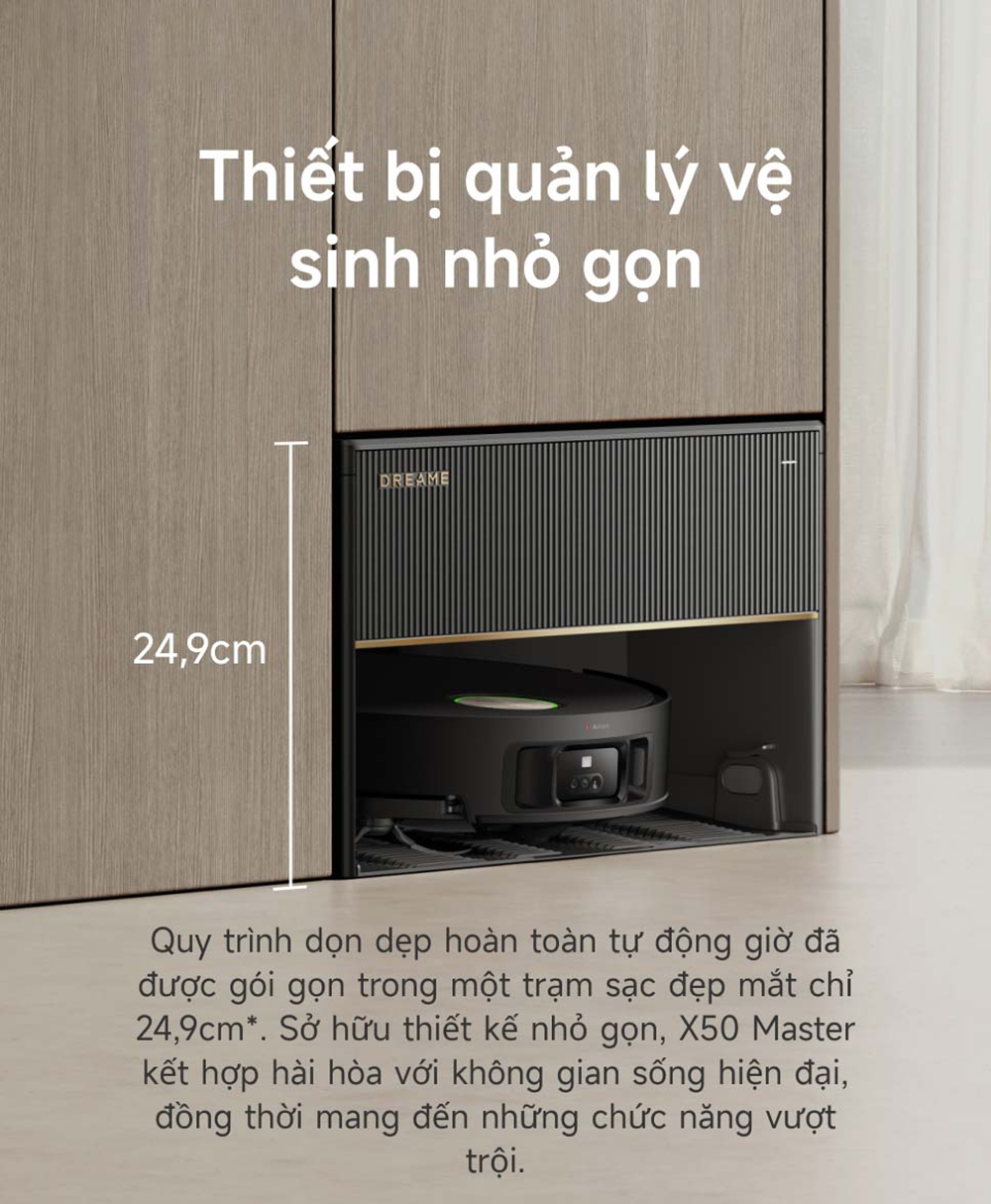 Robot hút bụi lau nhà Dreame X50 Master – Bản Quốc Tế – Bảo Hành 24 Tháng 47 X50 Master 20 1