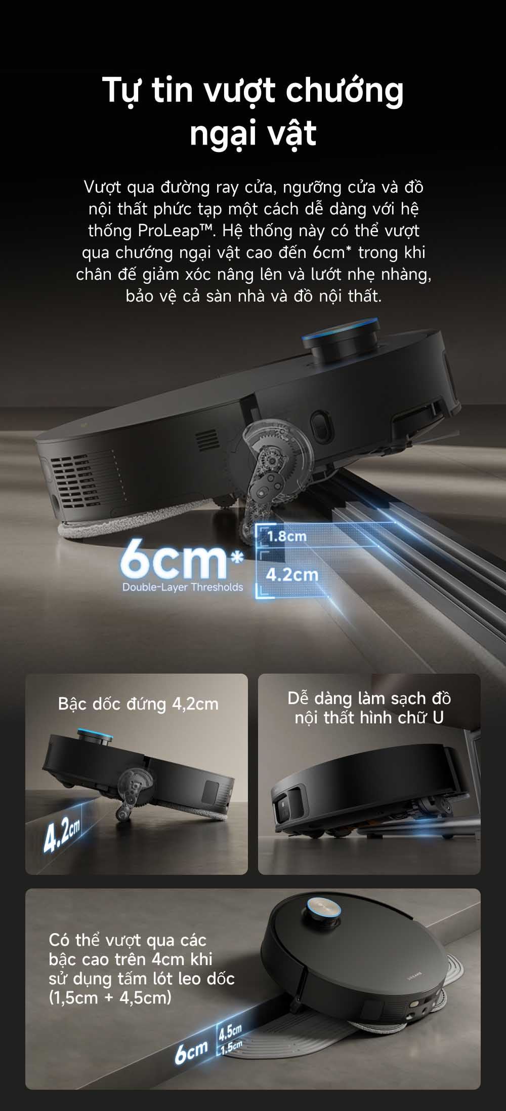 Robot hút bụi lau nhà Dreame X50 Master – Bản Quốc Tế – Bảo Hành 24 Tháng 31 X50 Master 4